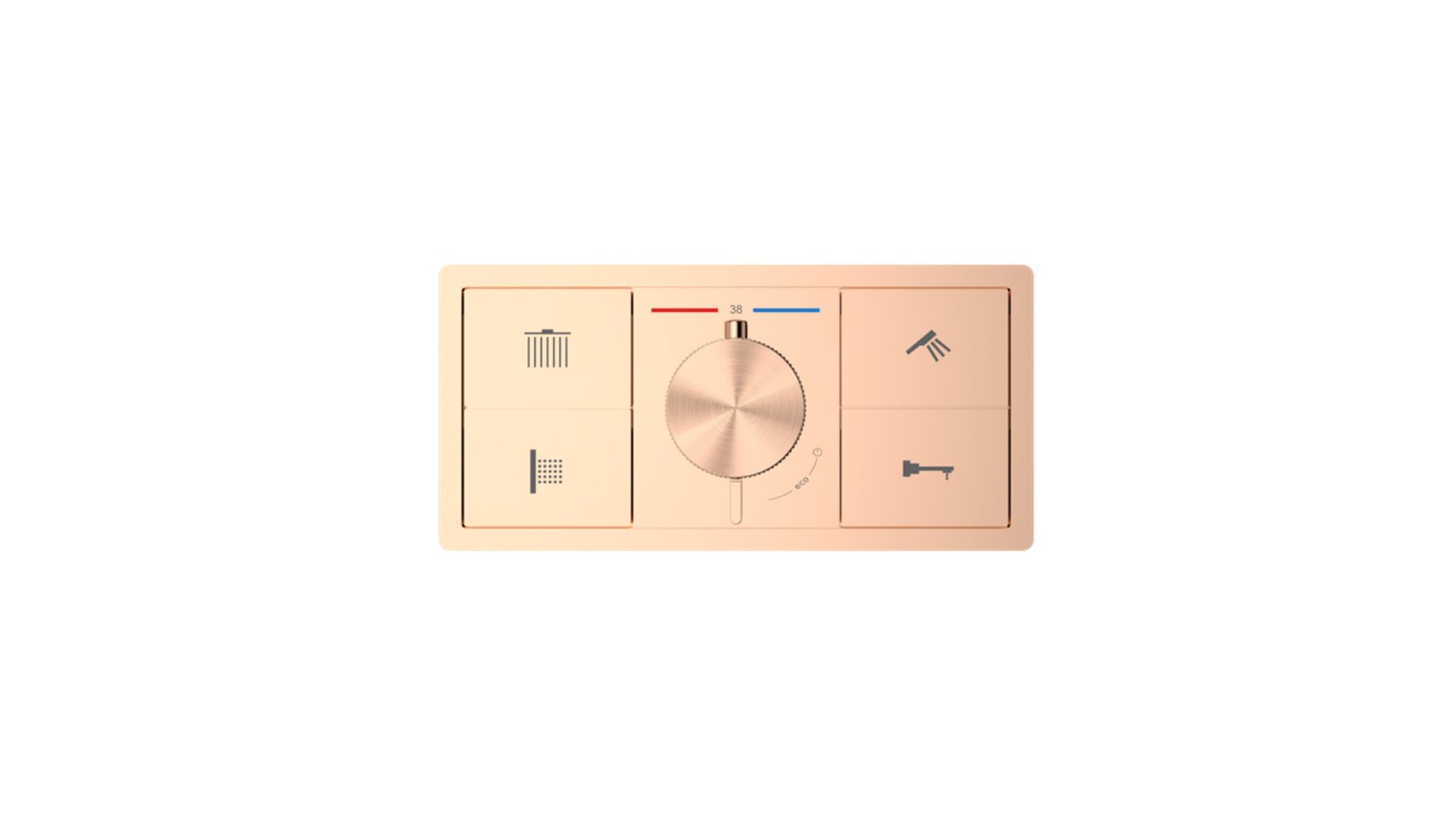 Four Function Thermostatic Diverter with Flow Control - Image 2