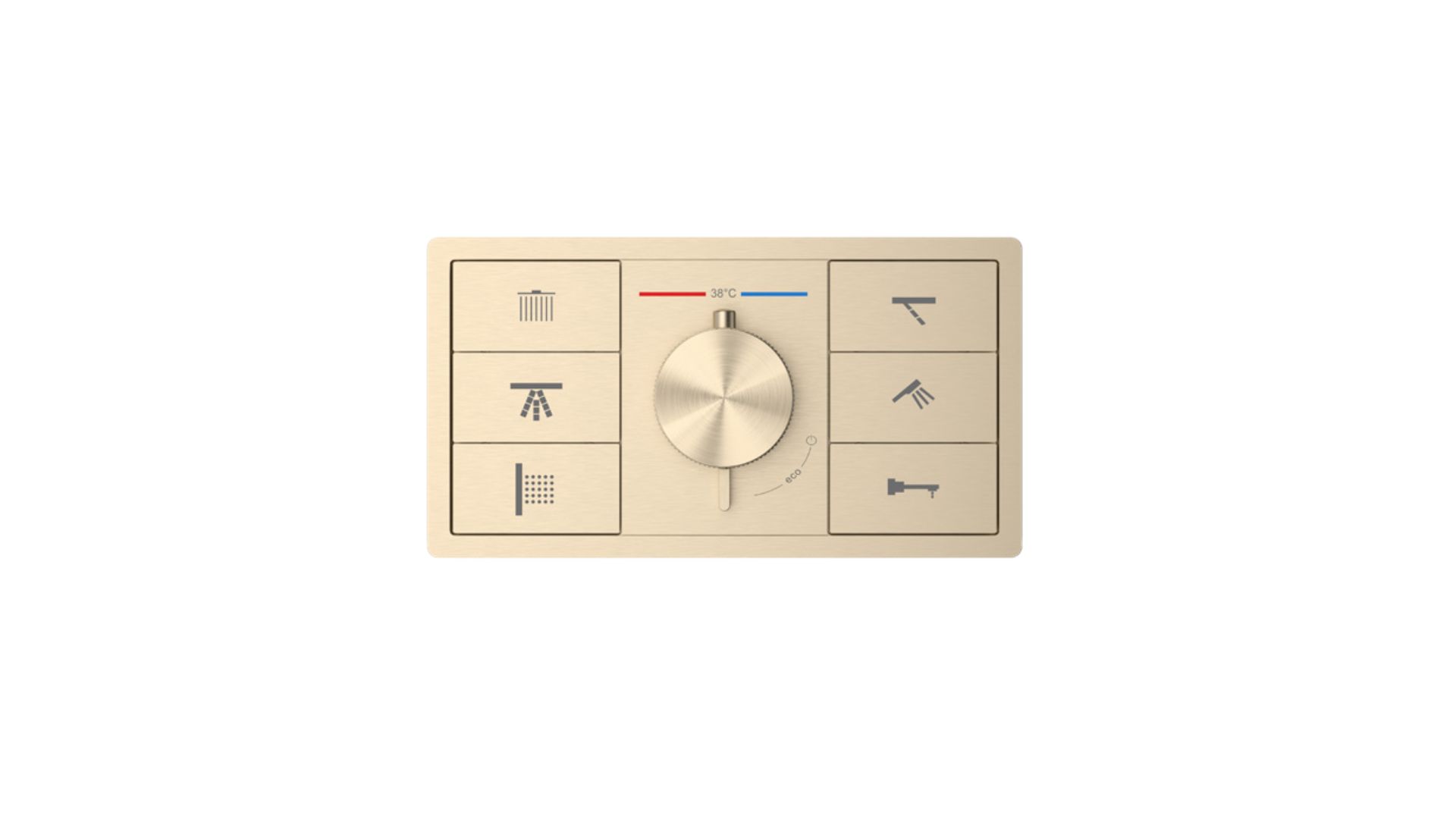 Six Function Thermostatic Diverter