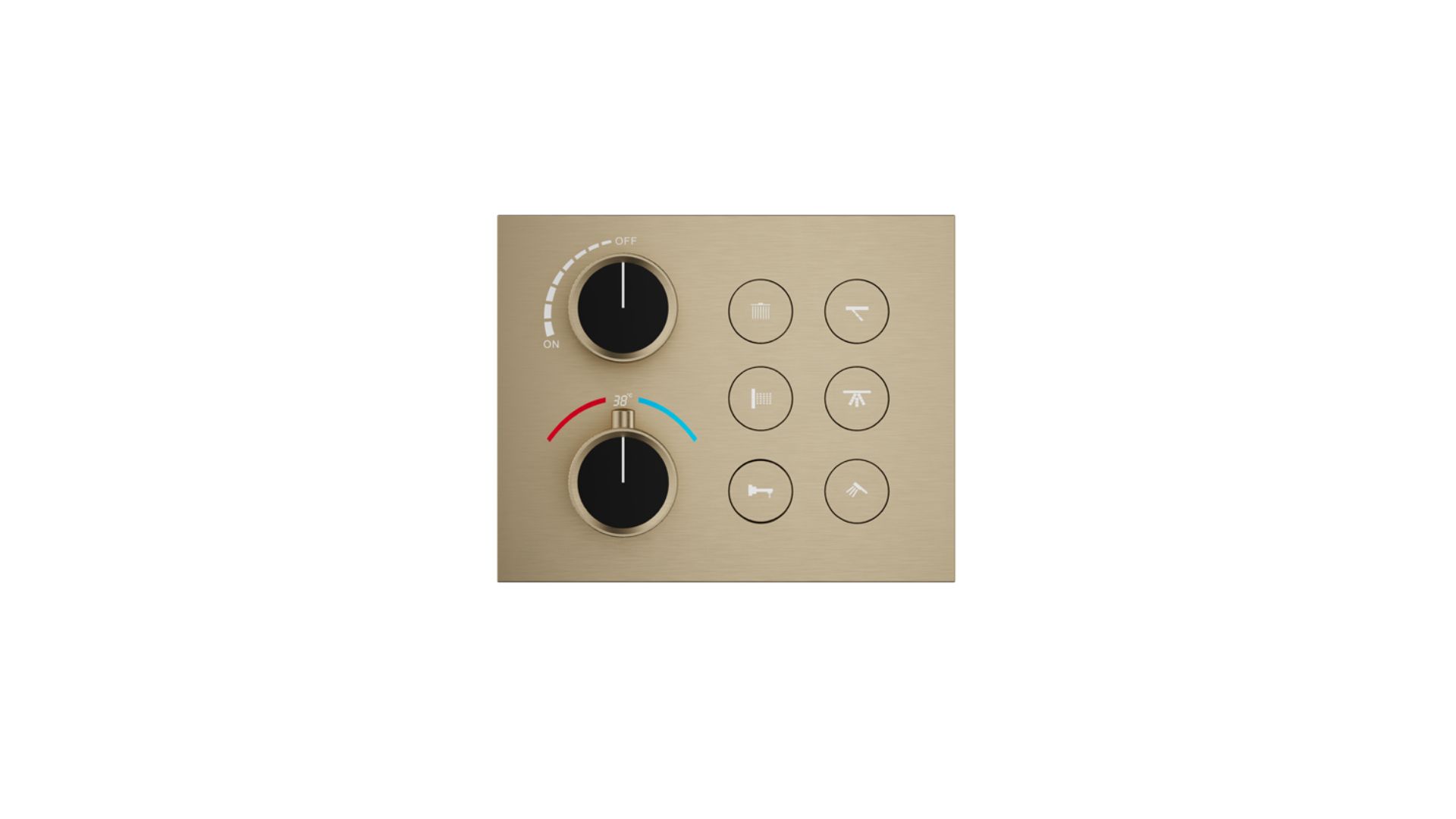 Six Function Thermostatic Diverter with Flow Control - Image 6